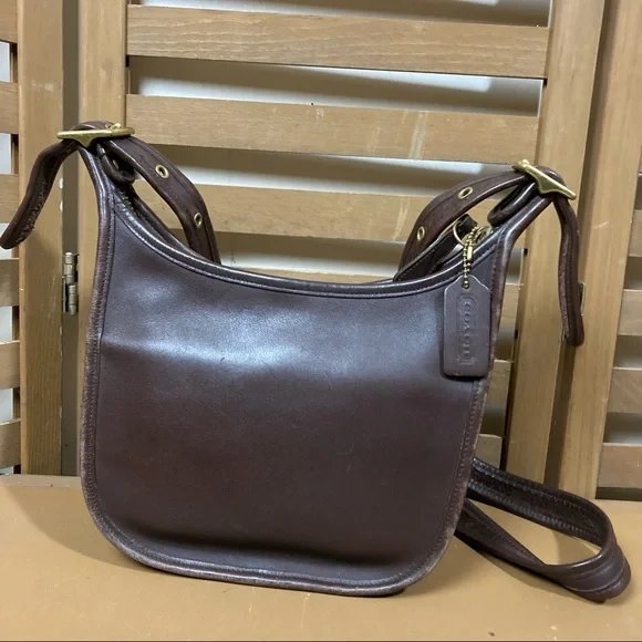 Coach | Bags | Coach Janice Legacy Vintage 995 Brown Gold Leather